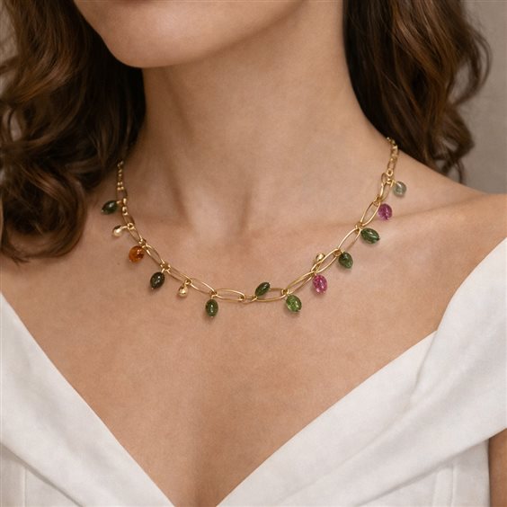 Collana Cianfrone Gioielli Donna in Oro COOR-94-198 - COOR-94-198